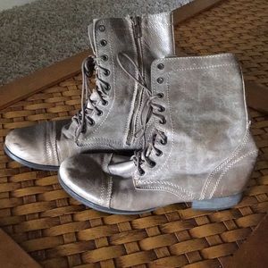 Leather Combat boots
